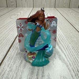 *FLAW*Disney Parks Live Action Ariel Little Mermaid Christmas SketchbookOrnament